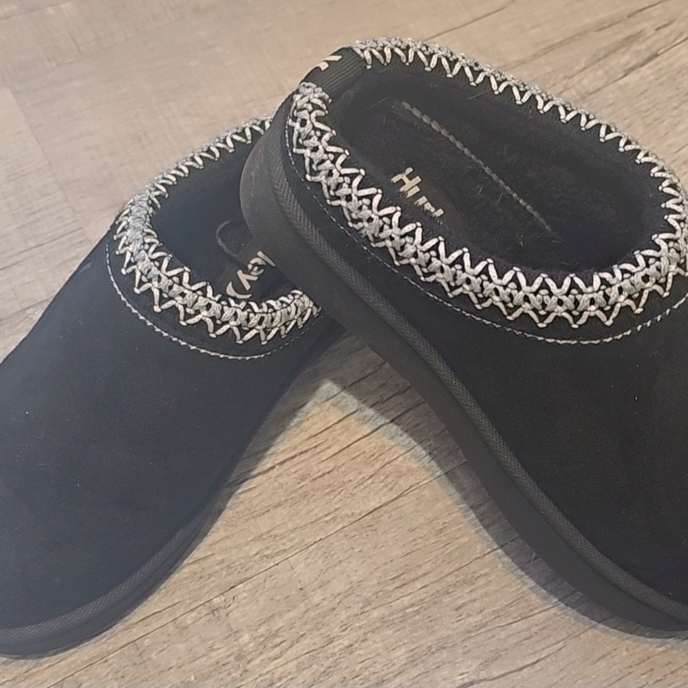 Hurley Black Kids Slippers